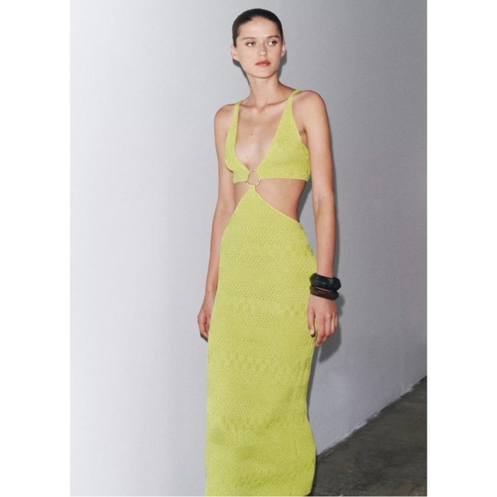 Zara midi dress open back - Picture 3 of 8